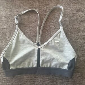 Nike Black and Gray sports bra